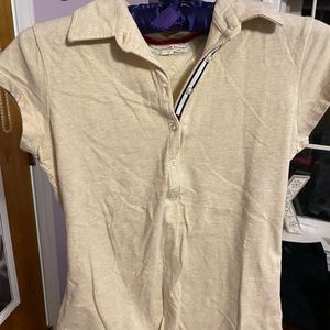 Tommy Hilfiger beige polo